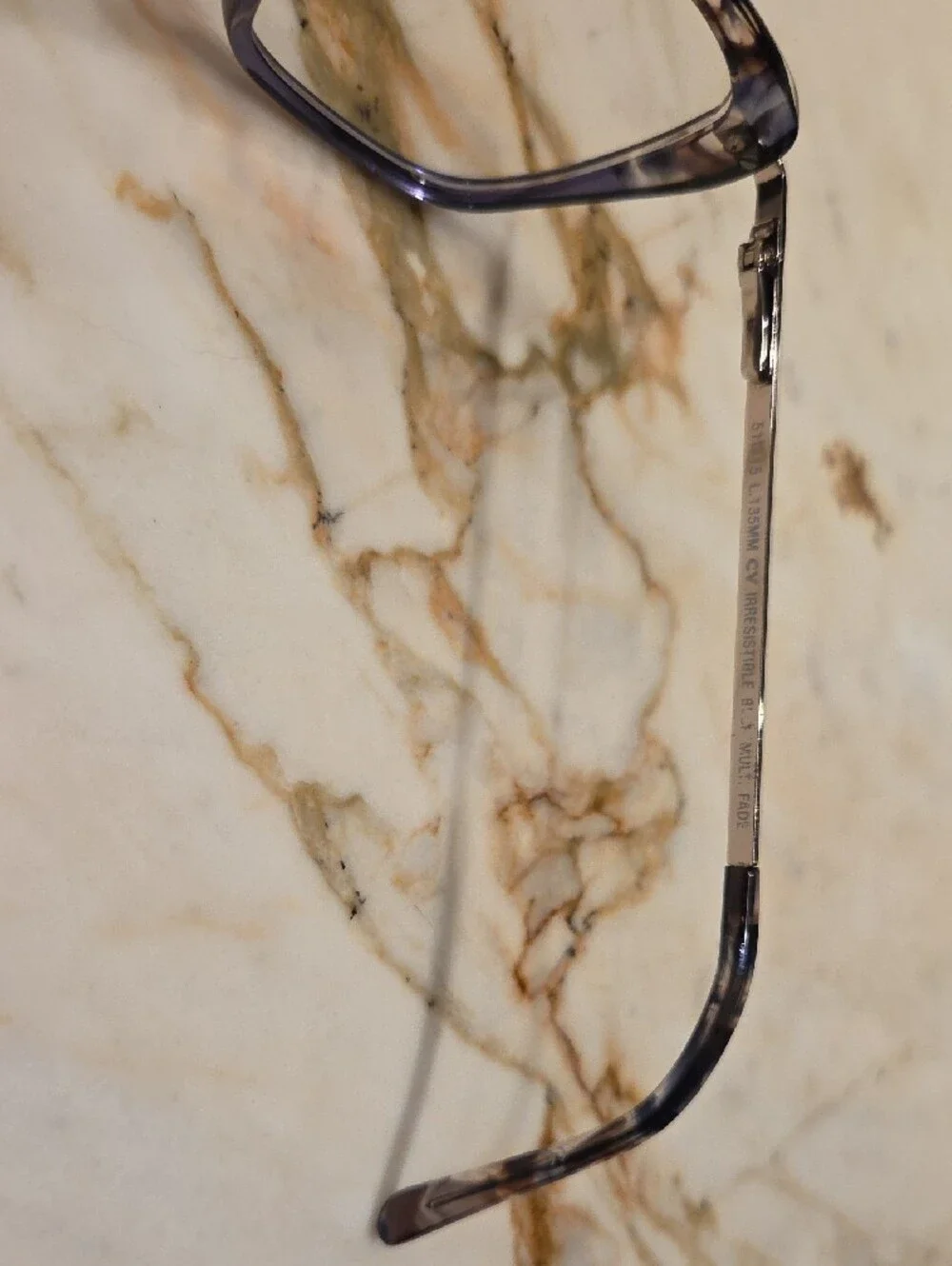 BCBGeneration Gray Tortoiseshell Cat-Eye Glasses